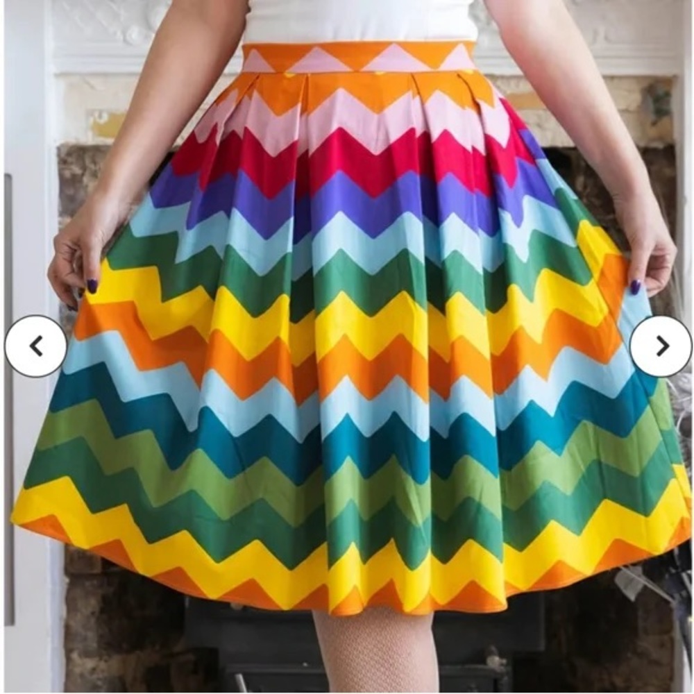 Rainbow Flare Skirt